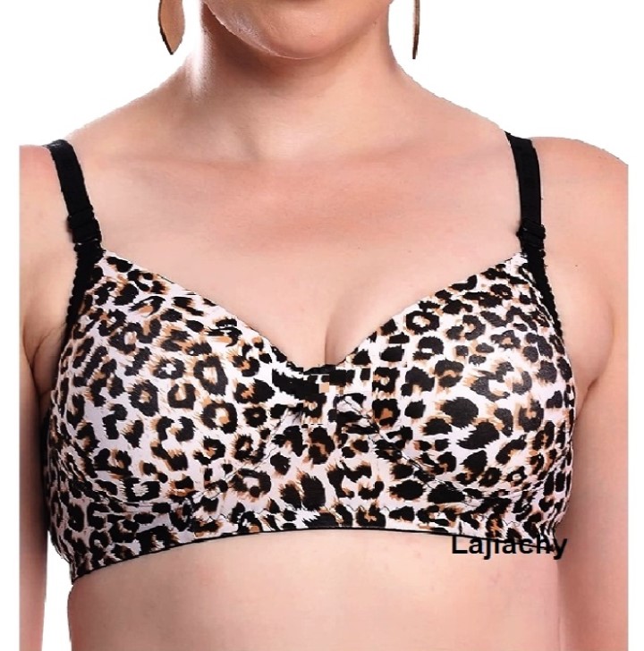 Soft and Comfortable Stretchable Printed Bra for Women
