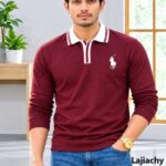 Cord Fabric China LS Polo Shirts Gallery - 5